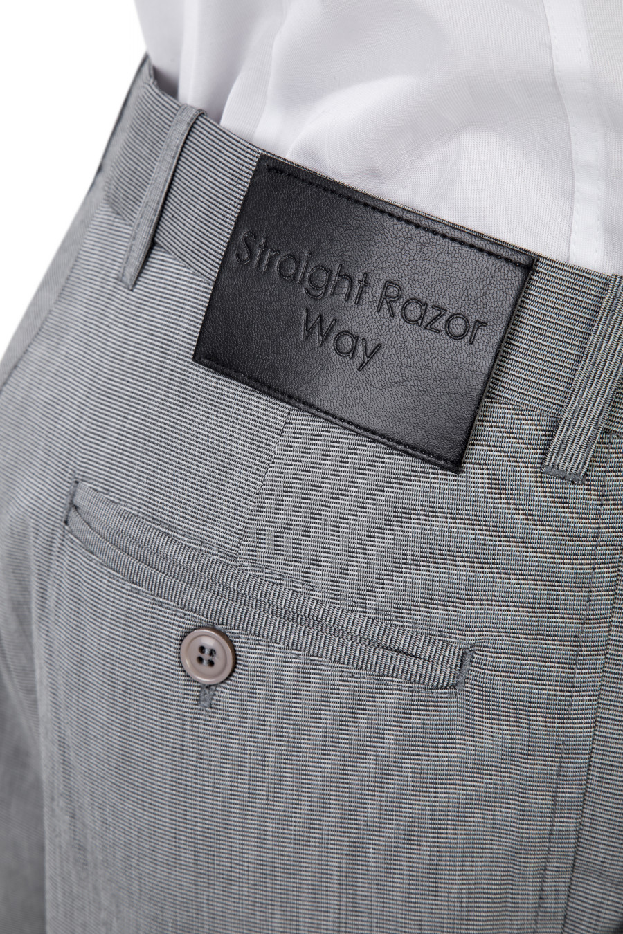 Grey Cotton Shorts – Straight Razor Way