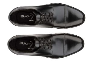 Black Leather Oxford with Leather Sole (2)