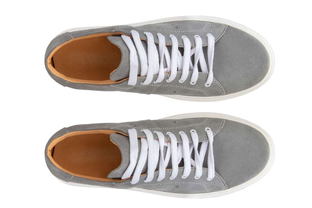 Grey Suede Leather Sneaker (2)
